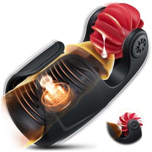 Eveandlove 10 Licking & 10 Flapping & 10 Vibrating Super Soft Male Penis Training Vibrator