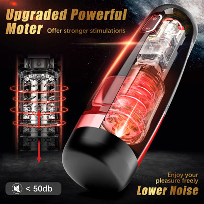 10 Powerful Thrusting Rotating Hands Free Blowjobsex Machine