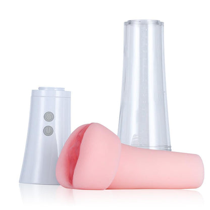 S-HANDE 2 In 1 Penis Vacuum Pump Pussy Stroker