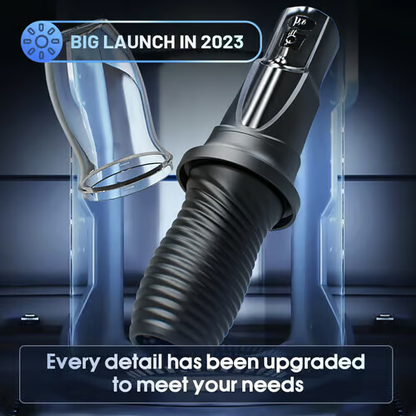 Lightsaber 360° Wrapped 7 Rotating Vibrating Handheld Masturbation Cup