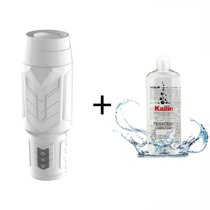 Automatic Penis Masturbation Blowjob Cup with 7 Oral-Suction & 7 Vibration Modes