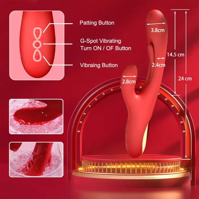 Superbuyg™ Bora 21 Mode Rabbit-Type G-Spot Vibrator