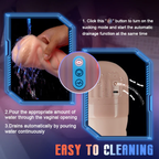 5 Sucking 10 Vibrating Simulated Vagina Masturbator and Pussy Pocket