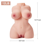 13.7'' 3D Male Masturbator Doll With Torso