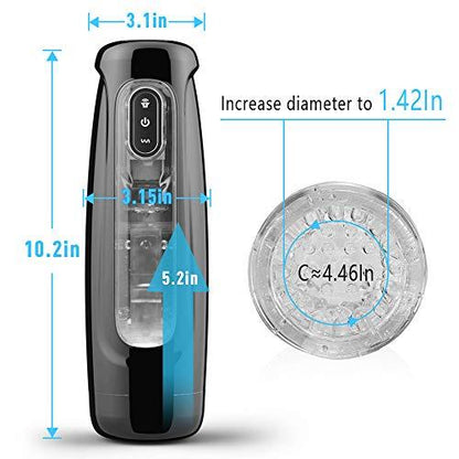 Alice 10 Speed Spinning Thrusting Hands Free Masturbator