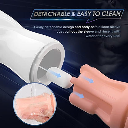 Super Vibration and Suction Hands Free Adult Oral Sex Toys