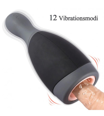 4D Automatic Stroker Vibrating Male Masturbators Cup