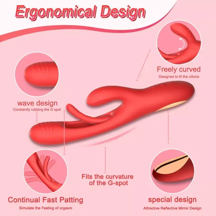 Superbuyg™ Bora 21 Mode Rabbit-Type G-Spot Vibrator