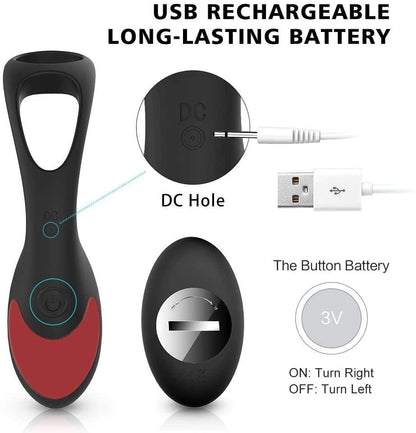 3-in-1 Remote Control Prostate Milker with a Penis Massager